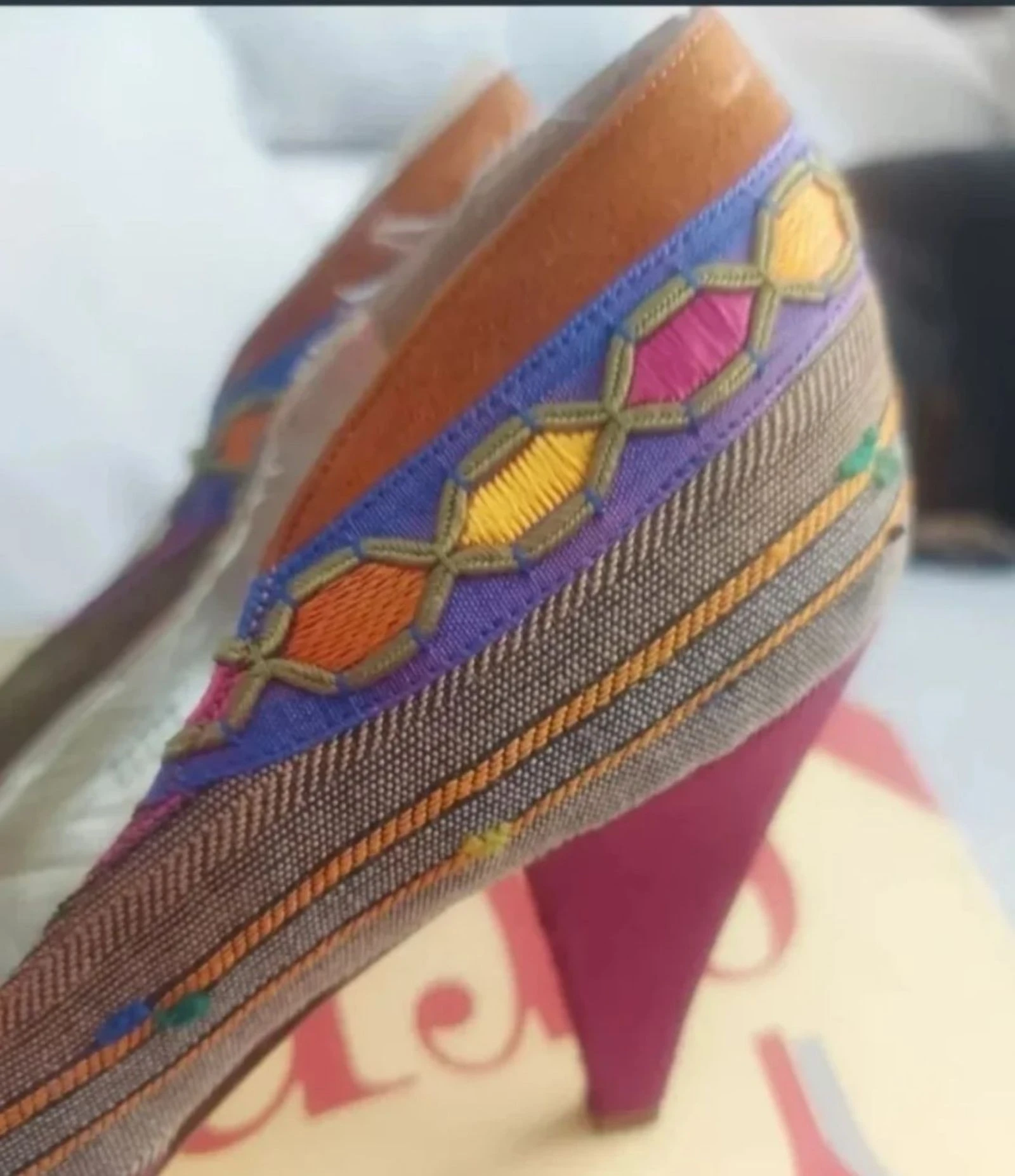 Mario Valentino Archive - Sapato Alto Vintage - Peça de Colecionador - Condição Imaculada – photo 9